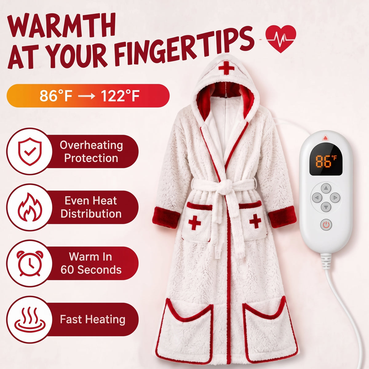Cozy Scrub™- Heated Robe